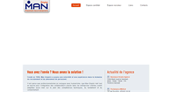 Desktop Screenshot of man-emploi.ch